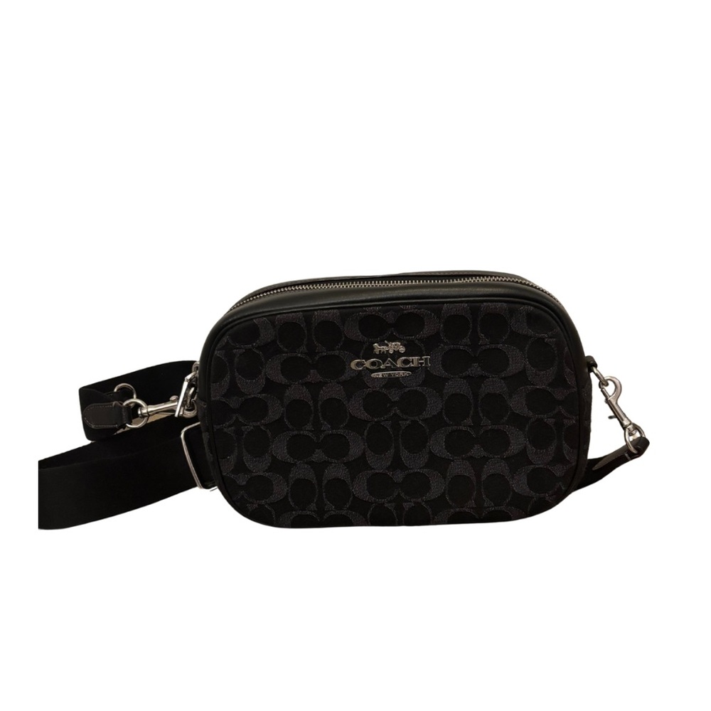 Coach Signature Jamie Denim Crossbody Camera Bag